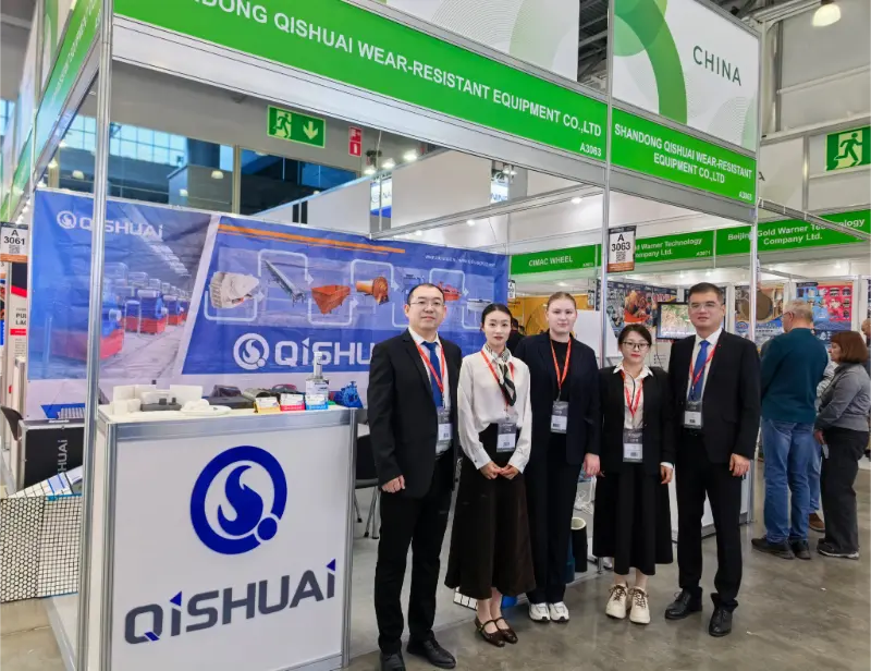 Shandong Qishuai har ankommet stand A3063 i Hall 1 i Mining World Russia. Vi ser frem til å ønske deg velkommen til vår stand for diskusjoner.