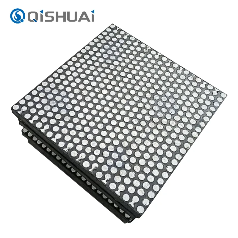 Gummi keramiske slitasjeforinger